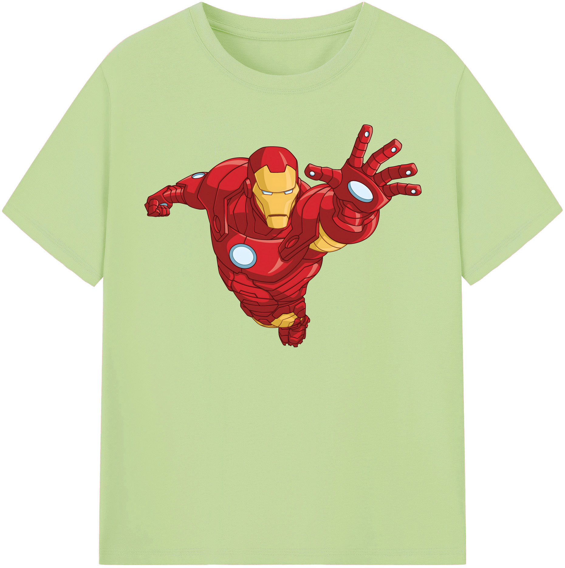（画像用） アベンジャーズ The Avengers 綿100％半袖Tシャツ（フロントプリント）